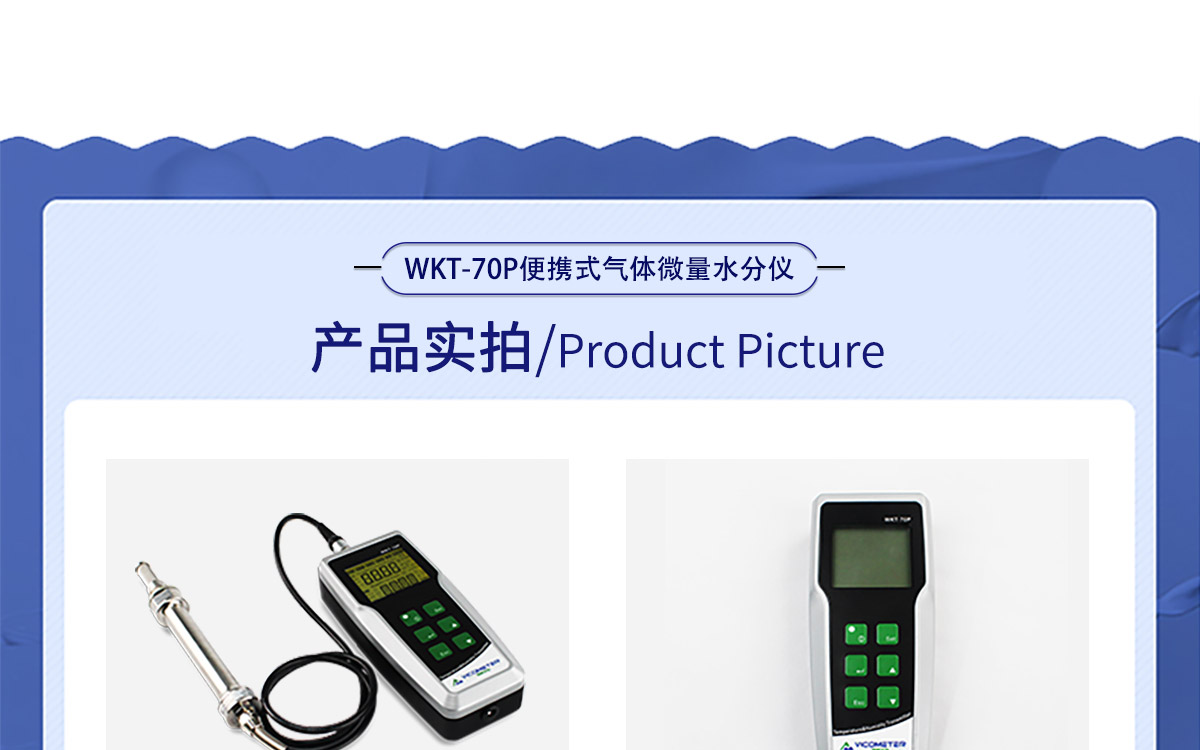 WKT-70P Portable Moisture Analyzer WKT-70P Portable Moisture Analyzer