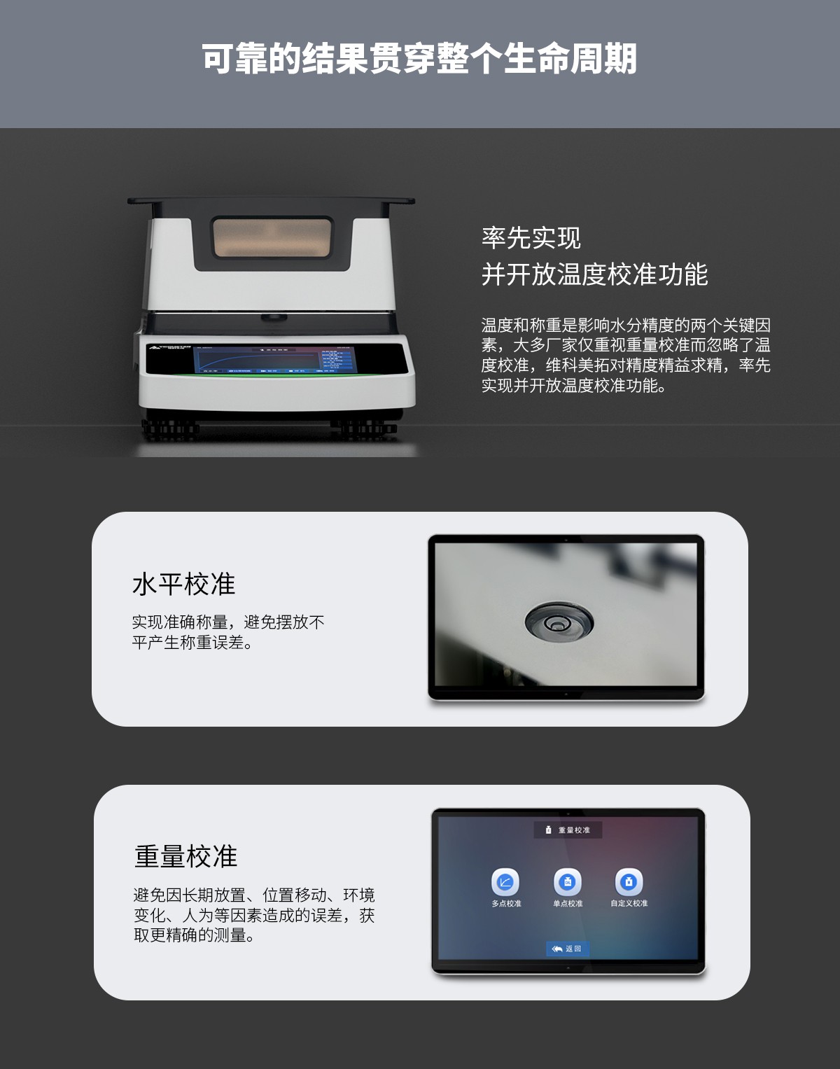 VM-E20 Halogen Moisture Analyzer VM-E20 Halogen Moisture Analyzer