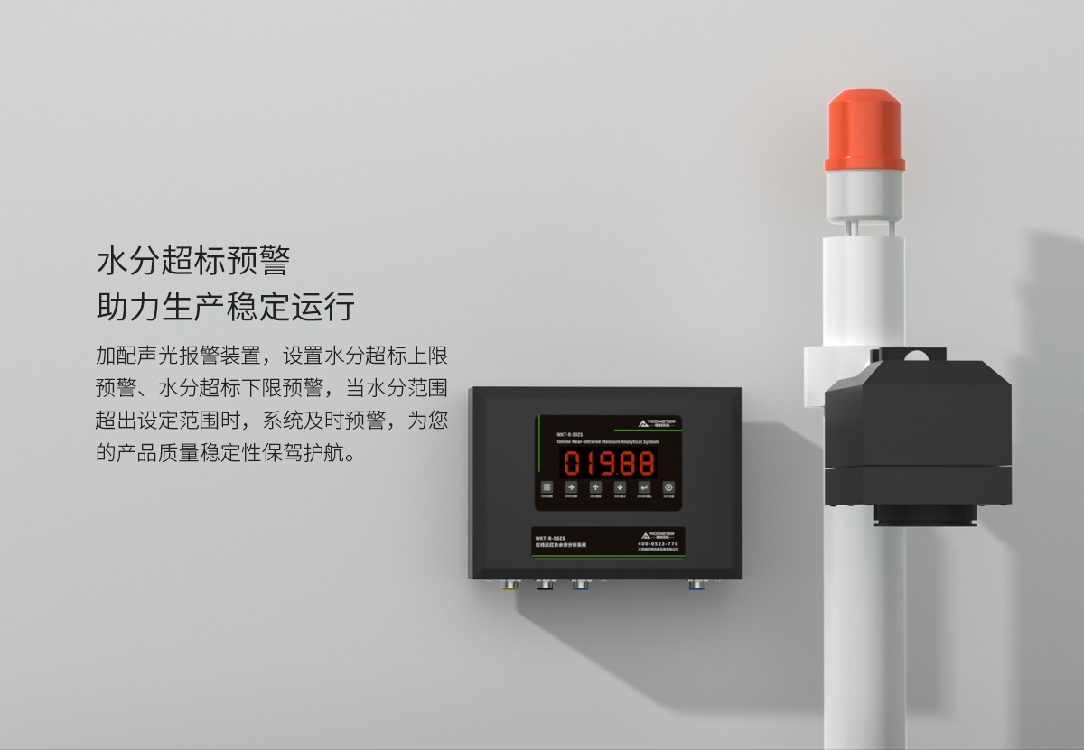 WKT-R-150ZS Online NIR Moisture Analyzer WKT-R-150ZS Online NIR Moisture Analyzer