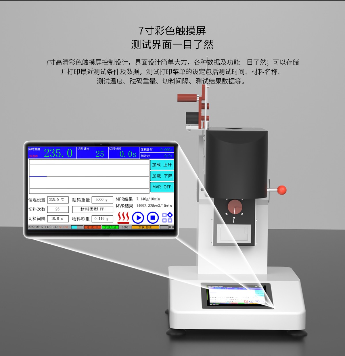 WKT-450D Motorized Melt Flow Indexer WKT-450D Motorized Melt Flow Indexer