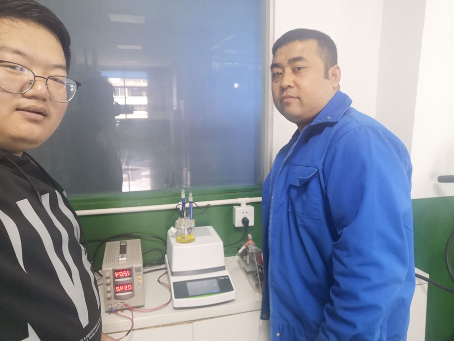 VicoMeter on-site training for Zhejiang Xinjin Air Conditioning Equipment