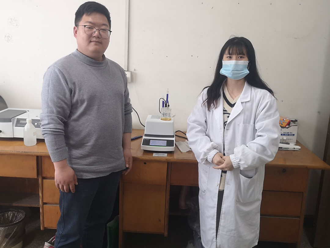 VicoMeter on-site training for Zhejiang Donghai New Materials