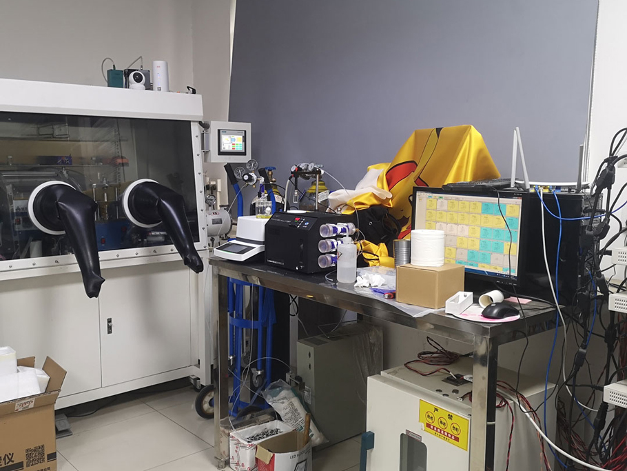 Photos of VicoMeter Karl Fischer Moisture Analyzer at Customer Site