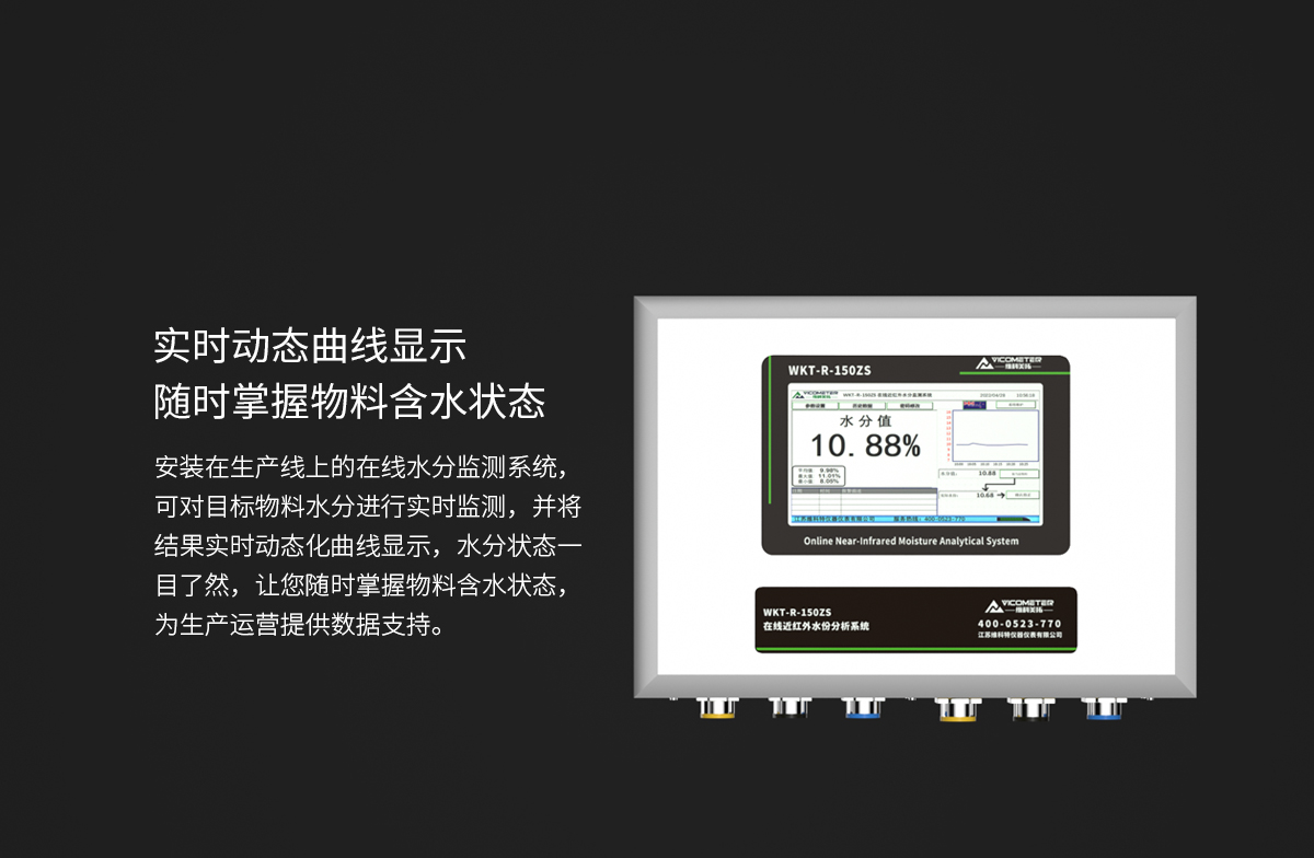 WKT-R-150ZS-SS Online NIR Moisture Analyzer Stainless Steel WKT-R-150ZS-SS Online NIR Moisture Analyzer Stainless Steel