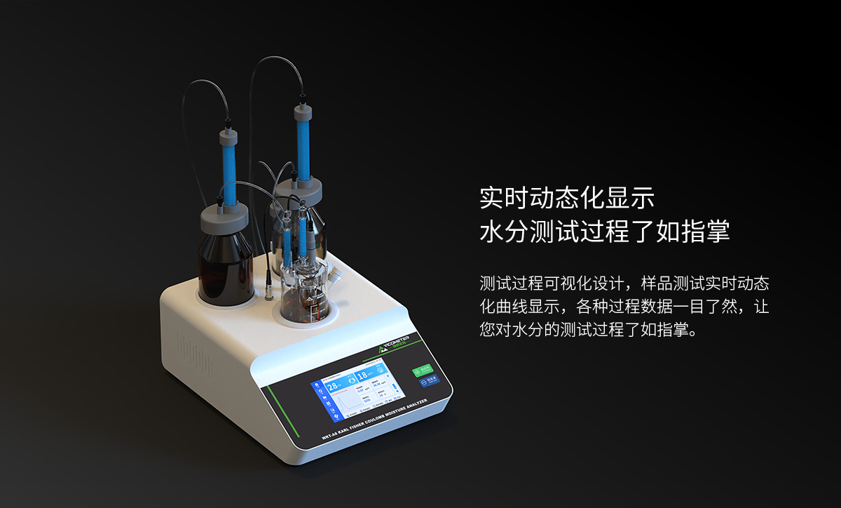 WKT-A8 Automatic Moisture Analyzer Automatic Reagent Exchange WKT-A8 Automatic Moisture Analyzer Automatic Reagent Exchange
