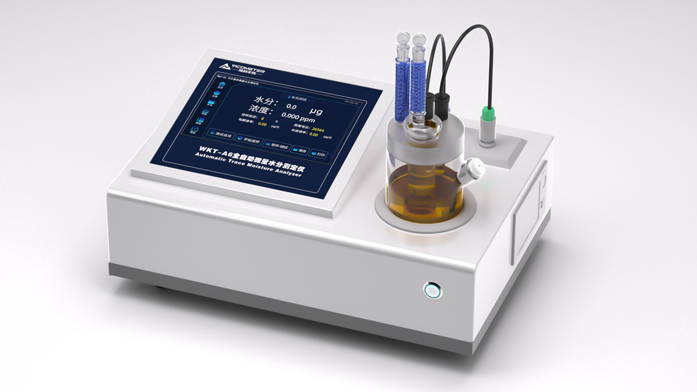 WKT-A6 Karl Fischer Trace Moisture Analyzer Coulometric