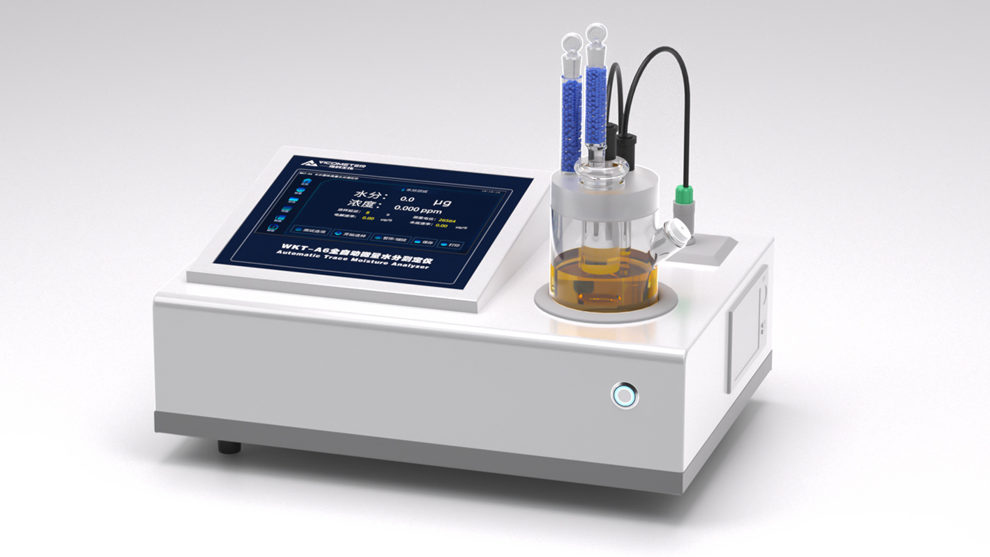 WKT-A6 Karl Fischer Trace Moisture Analyzer Coulometric