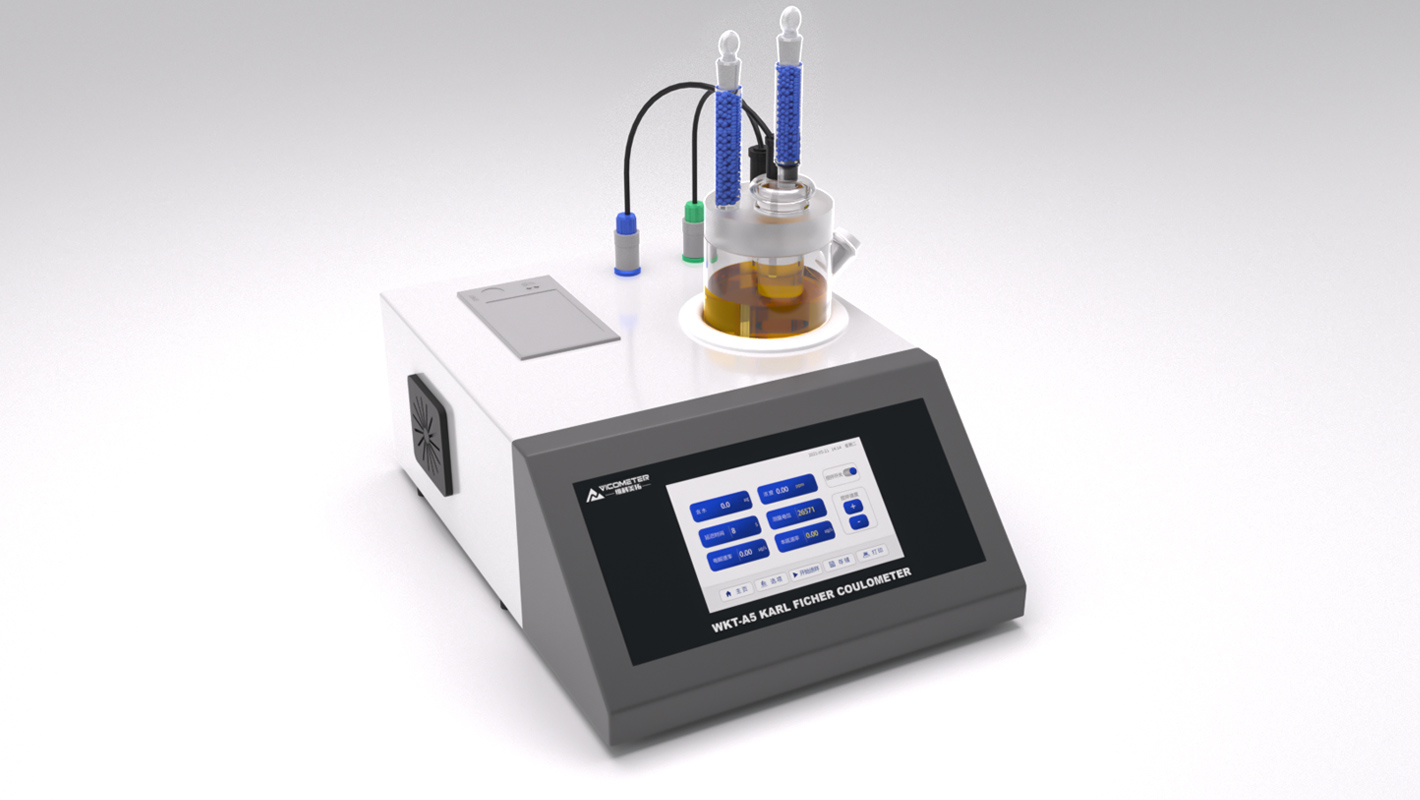 WKT-A5 Karl Fischer Trace Moisture Analyzer Coulometric