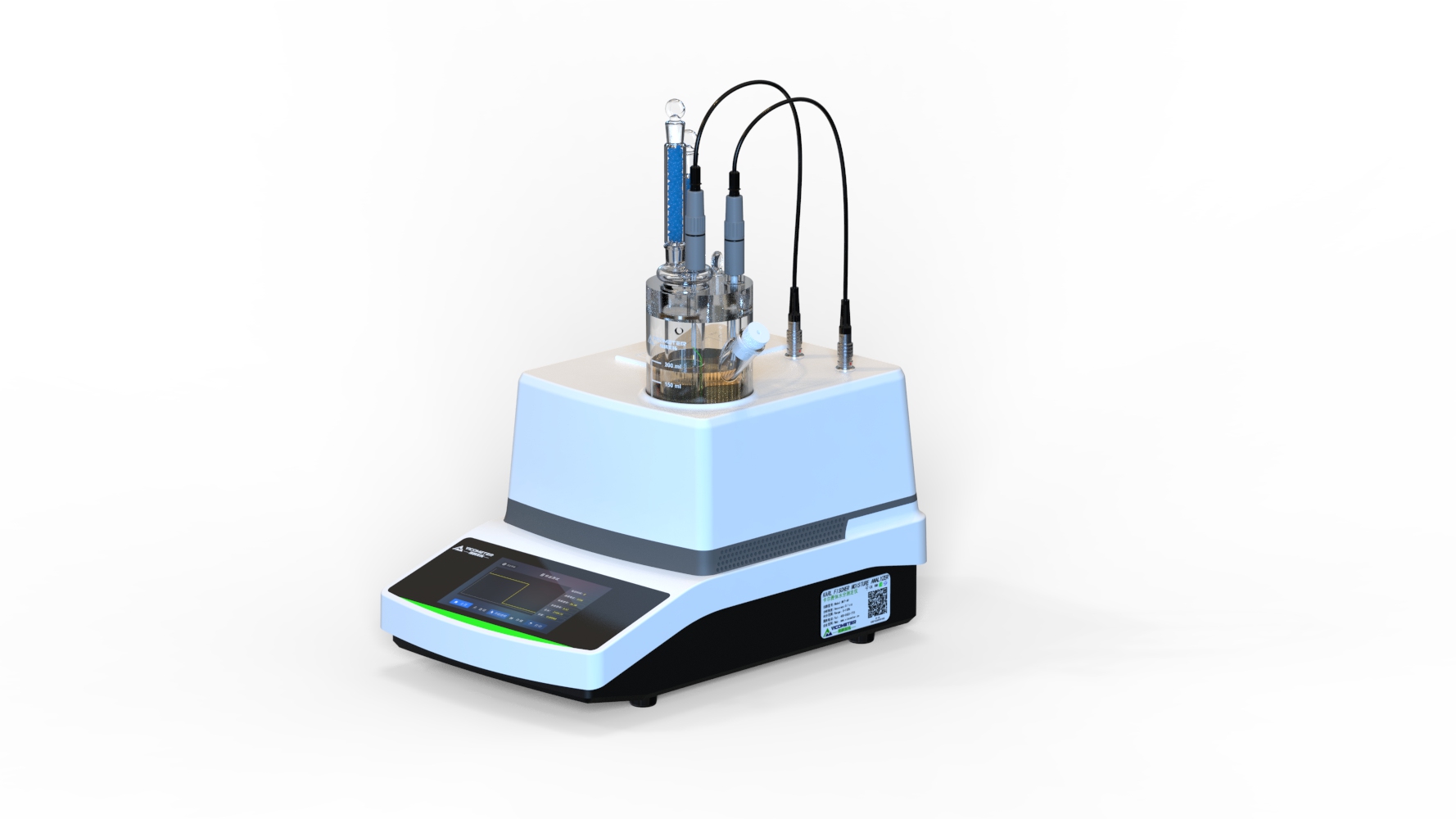 WKT-A9 Karl Fischer Trace Moisture Analyzer Coulometric